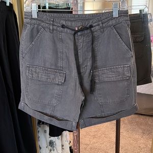 Sundance NWT Desert Utility Shorts Graphite